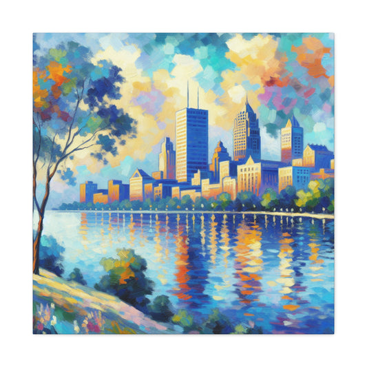 "Colorful Milwaukee Days" - Canvas