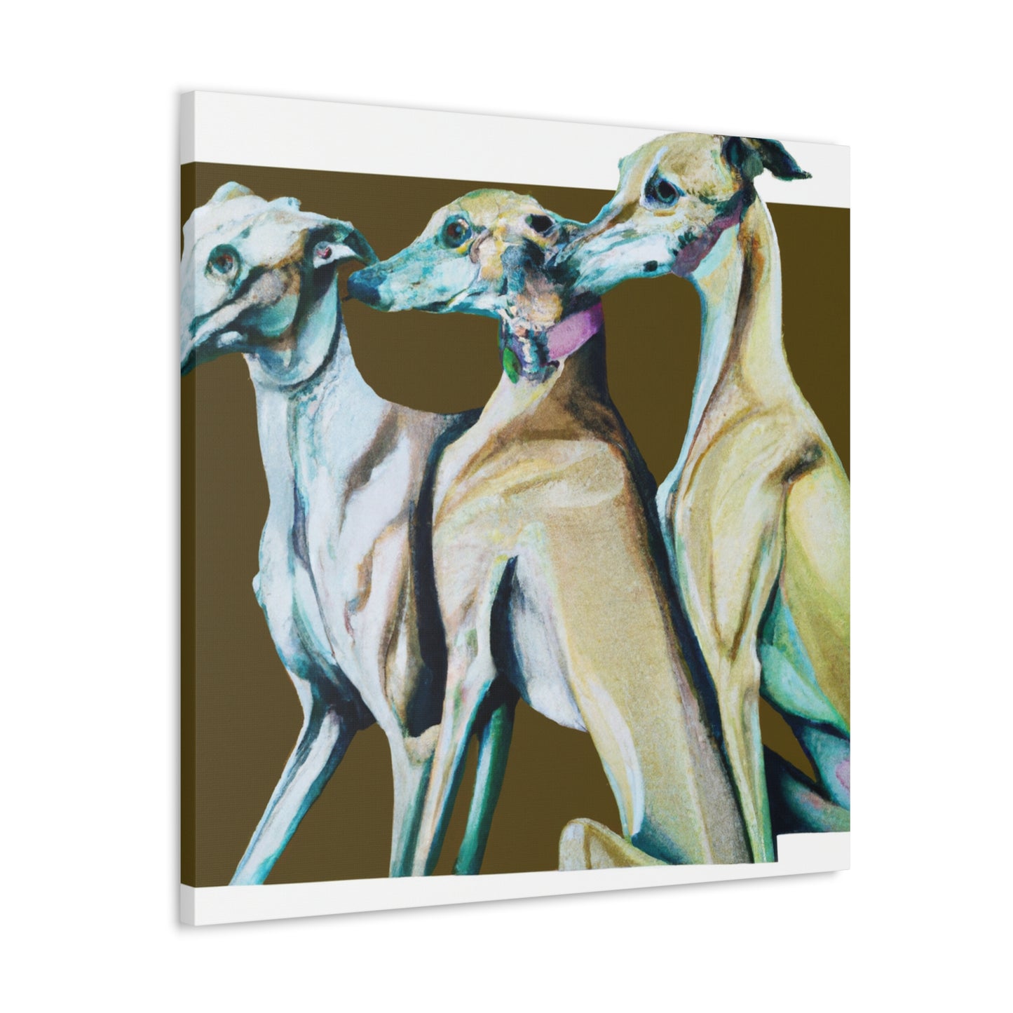 Greyhound in Splendor - Canvas