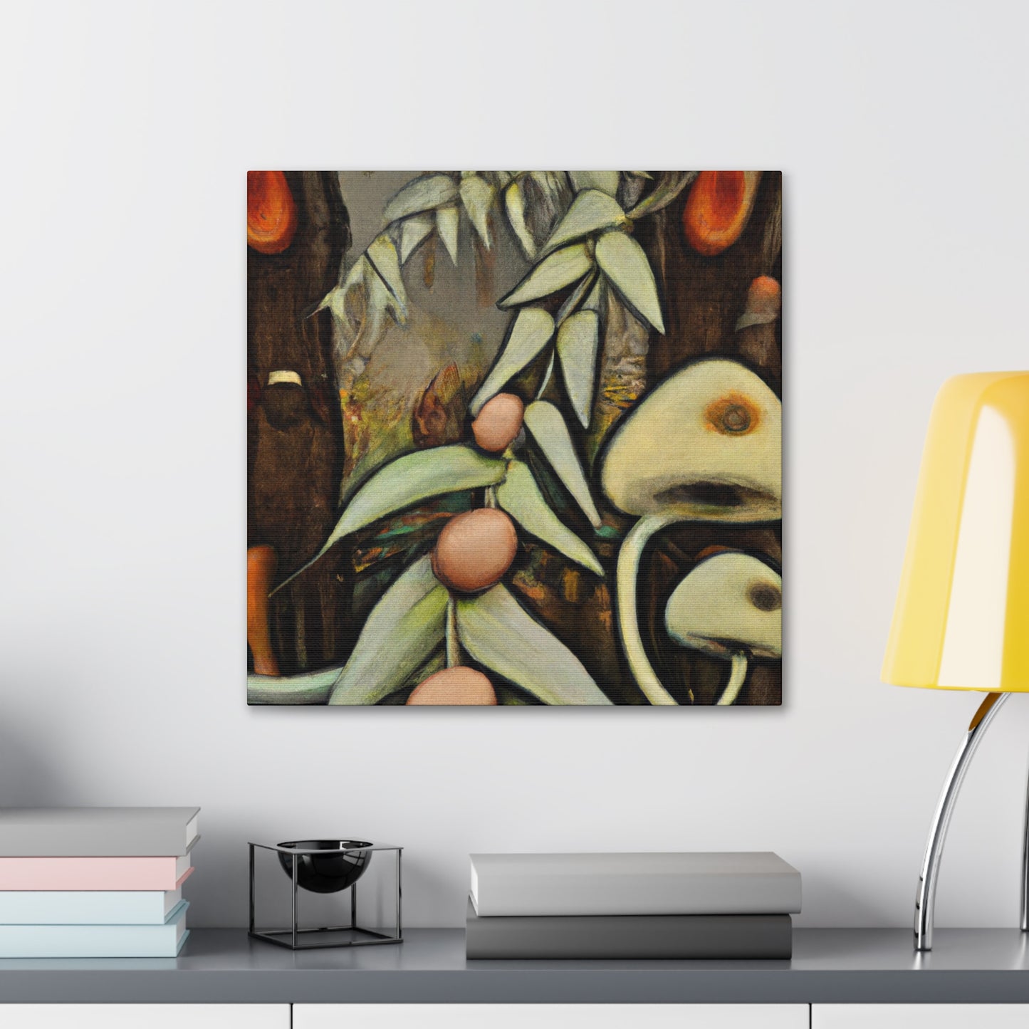 Mushroom Magic Splendour - Canvas