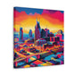 "Melodic City Vibe" - Canvas