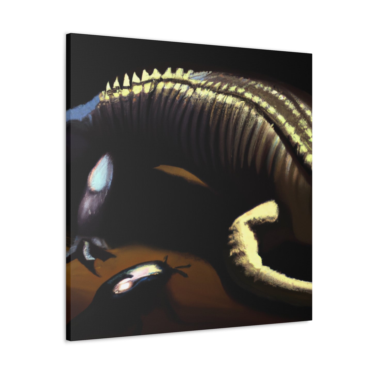 "Skink in Surrealism" - Canvas