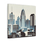 "Serene City: Raleigh Elegance" - Canvas