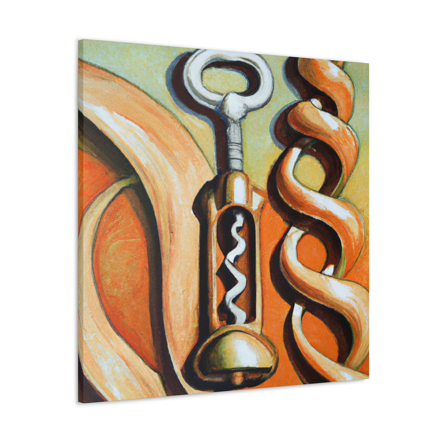 "Corkscrew: An Artwork" - Canvas