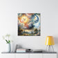 Gleaming Celestial Grins - Canvas