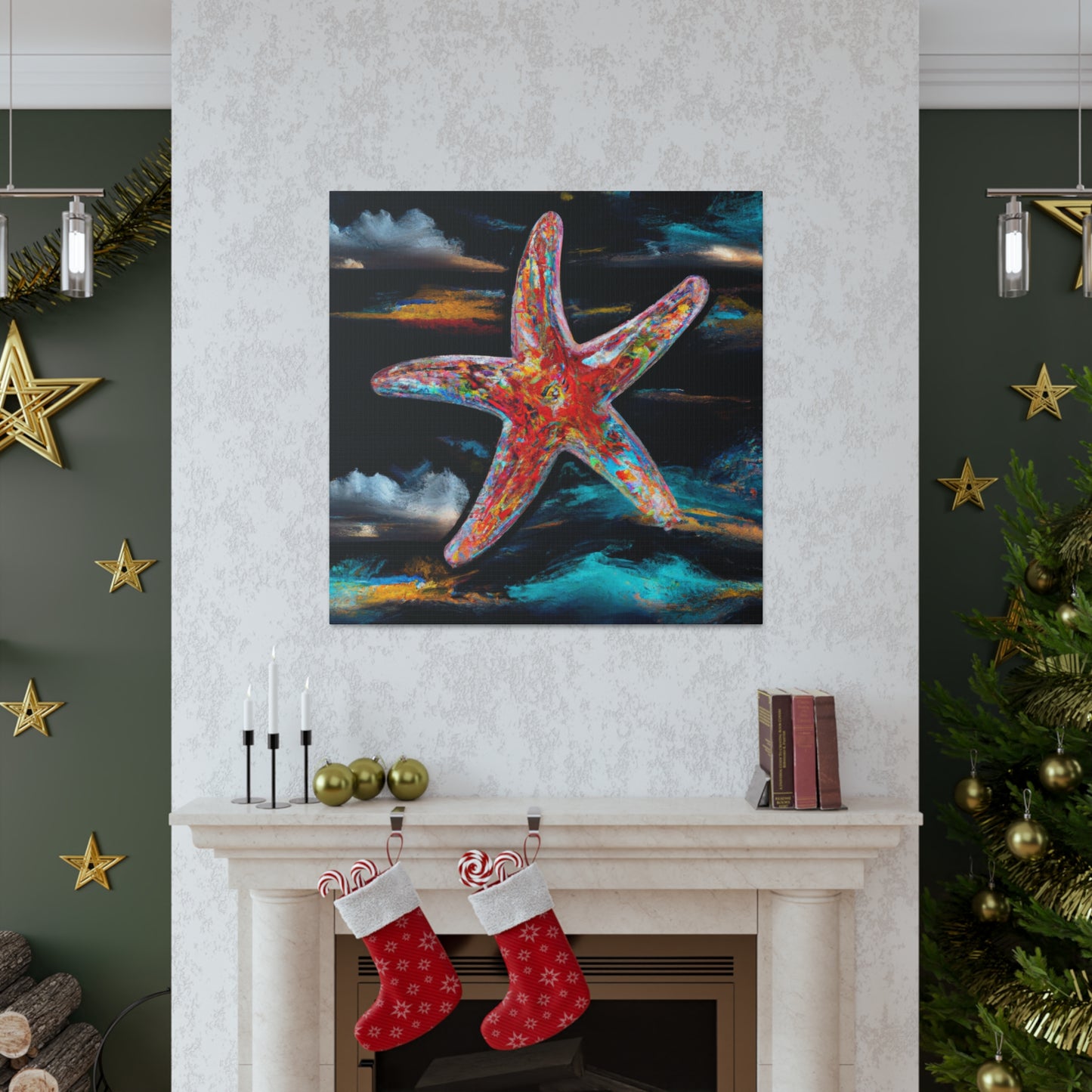 "Starfish in Surrealism" - Canvas