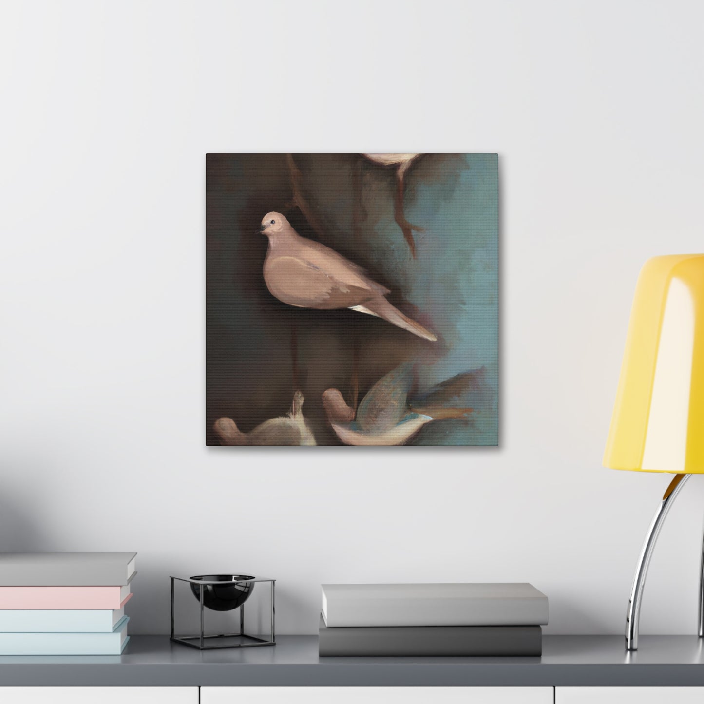 "Mourning Dove In Mourning" - Canvas