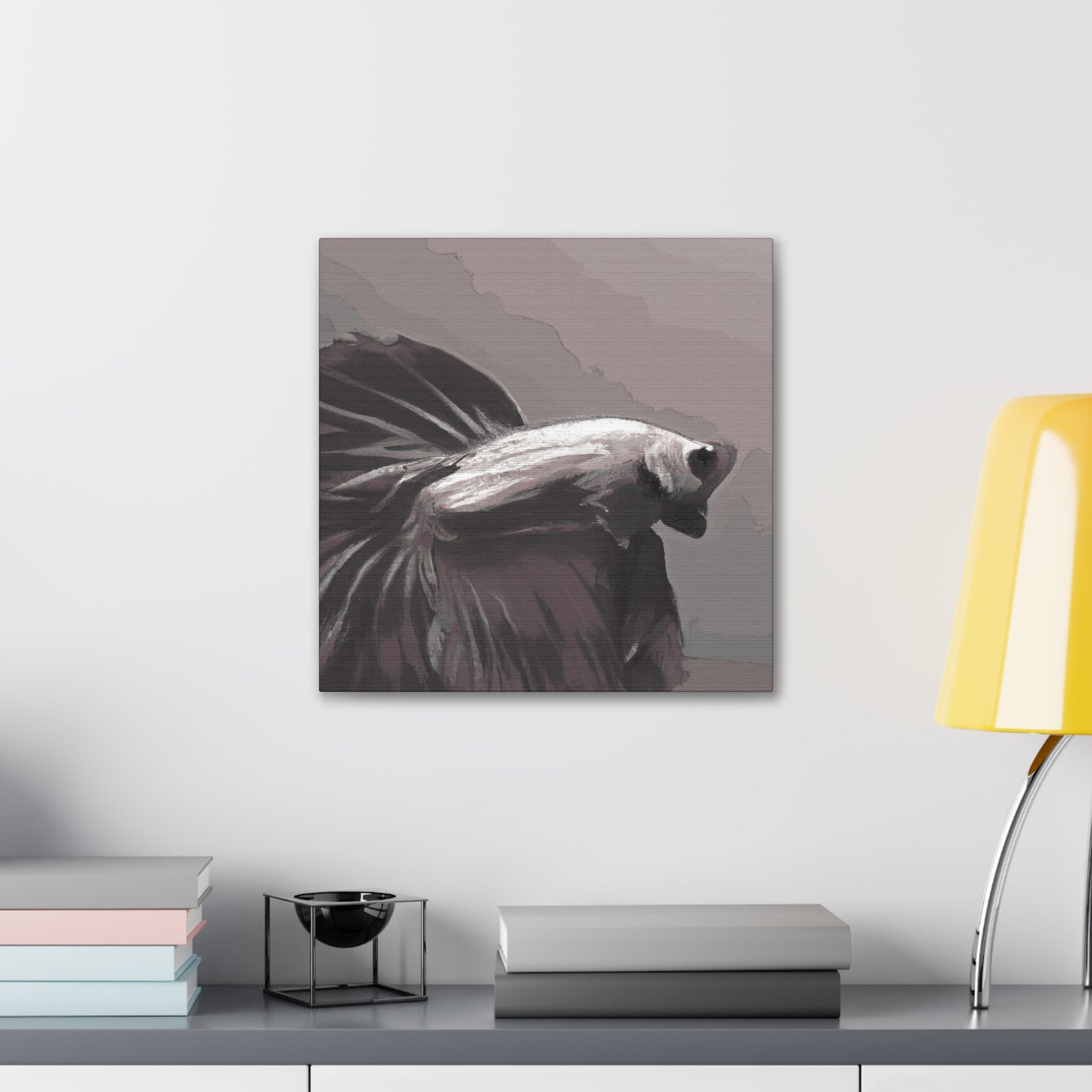 Bright Betta Portrait - Canvas