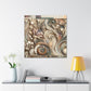 Whispers of Flowing Elegance - Canvas