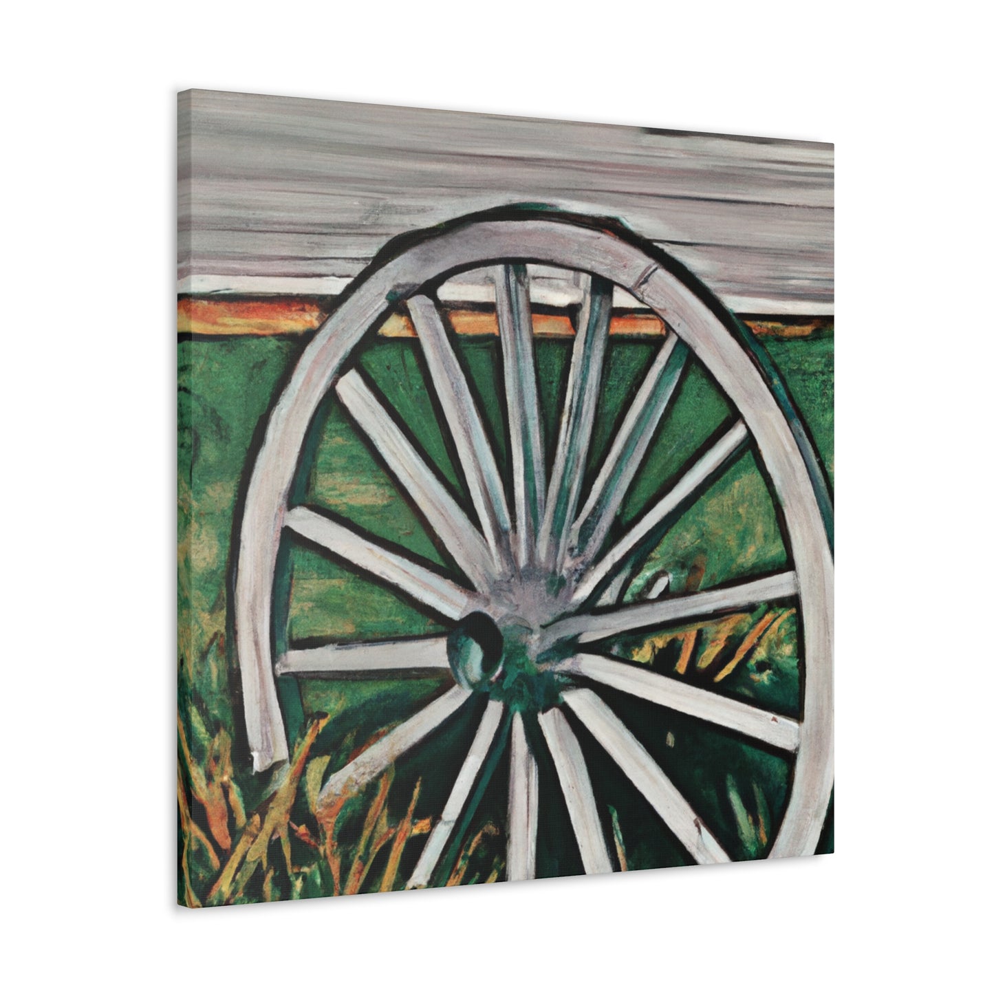 "Wheeled Wanderings Abound" - Canvas