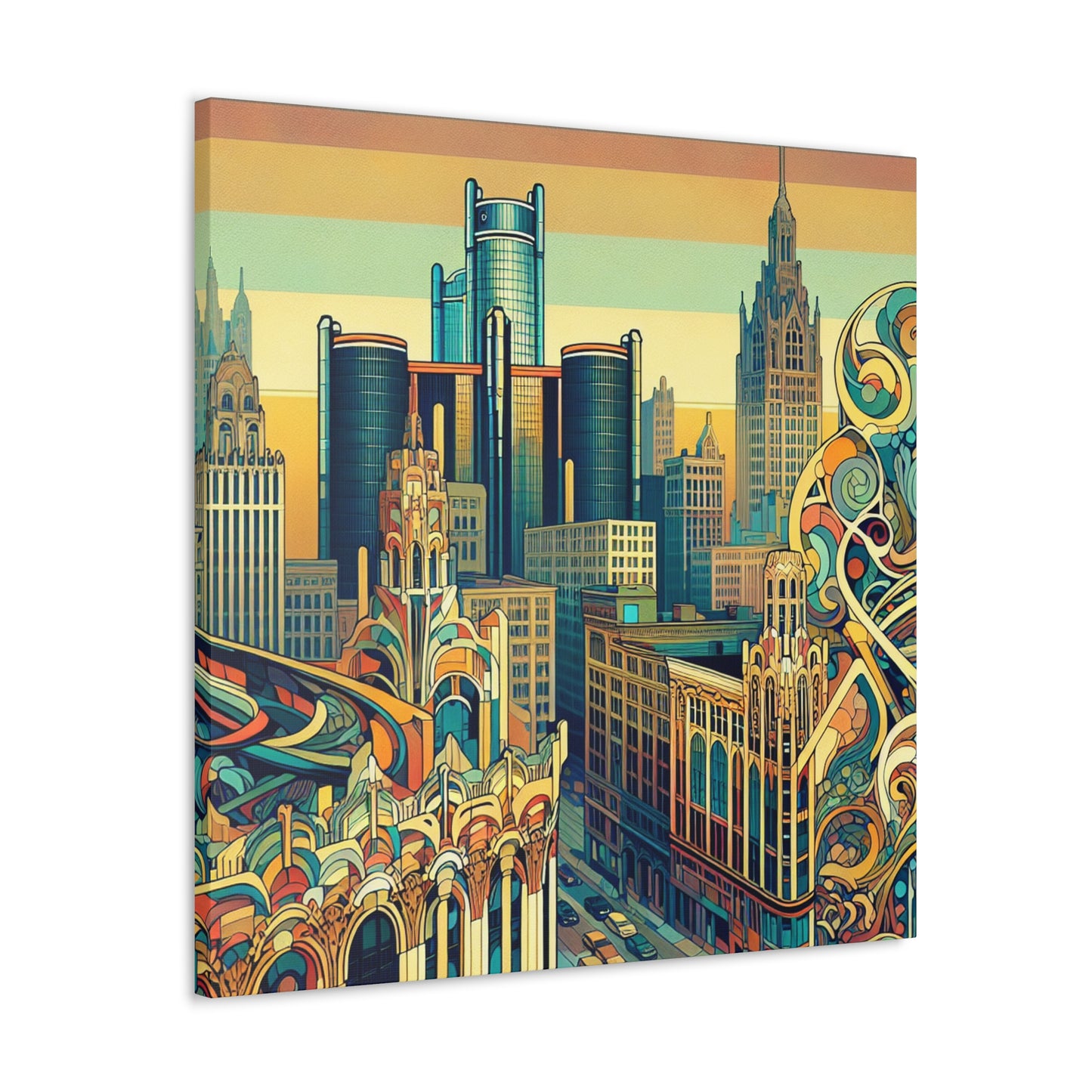 "Enchanting Motor City" - Canvas