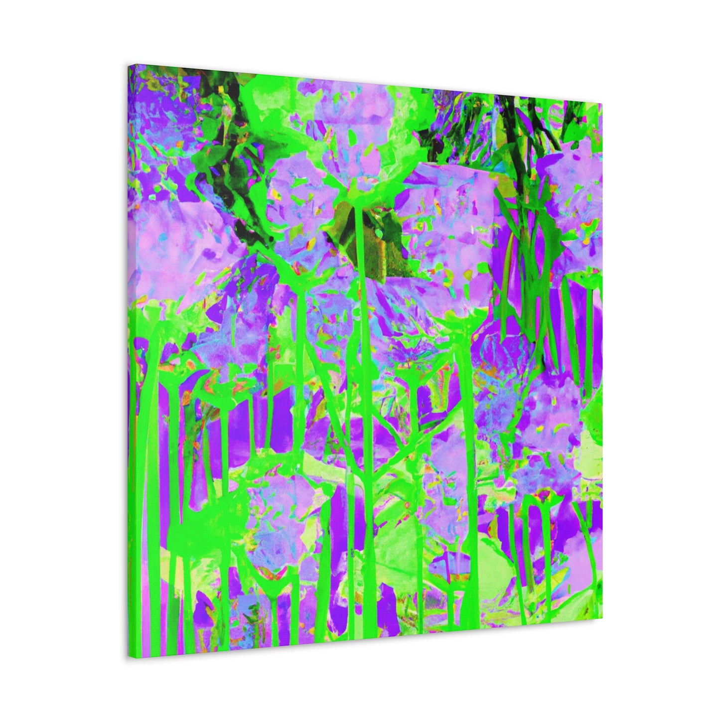 Lavender Twilight Blooms - Canvas