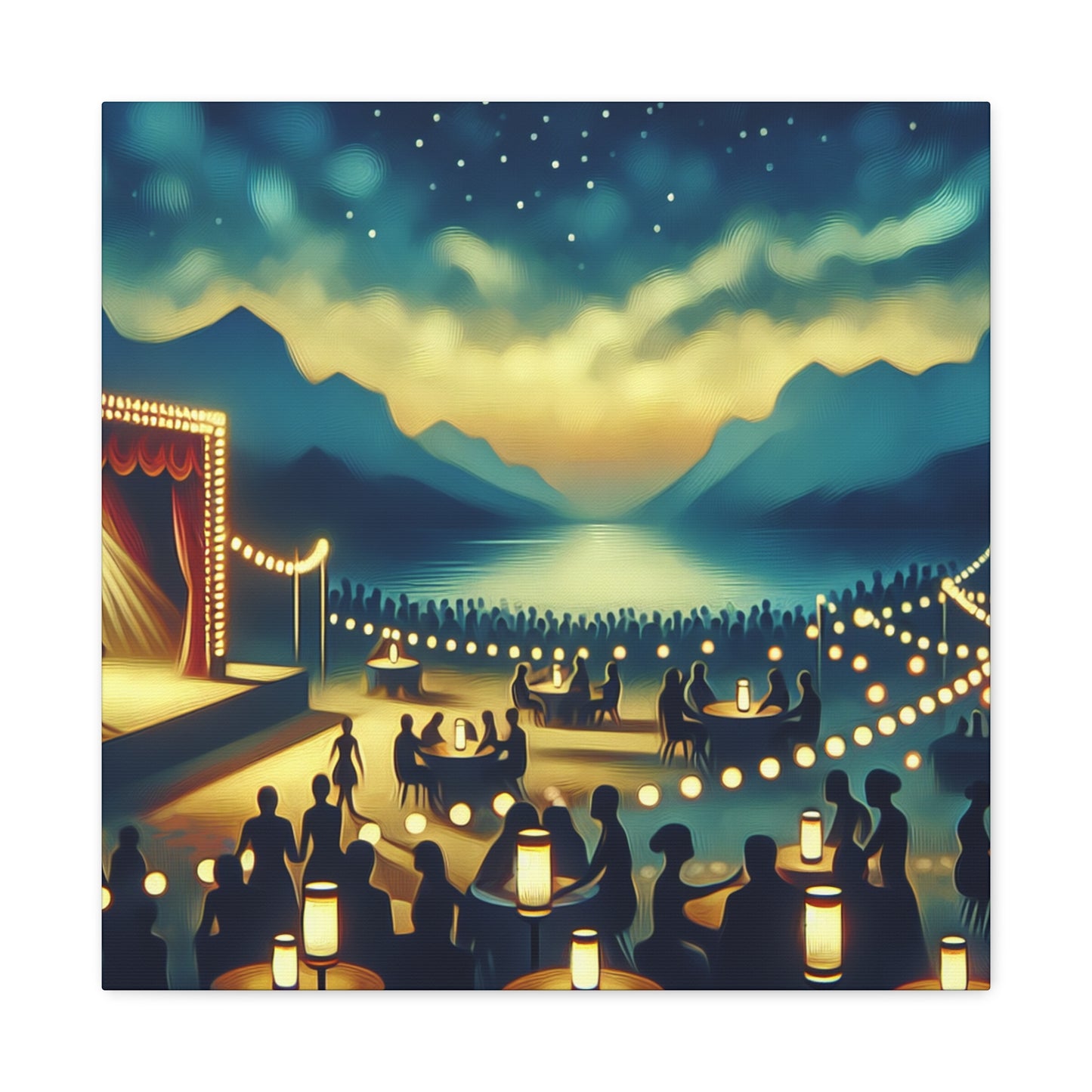 Enchanting Cabaret Nights - Canvas