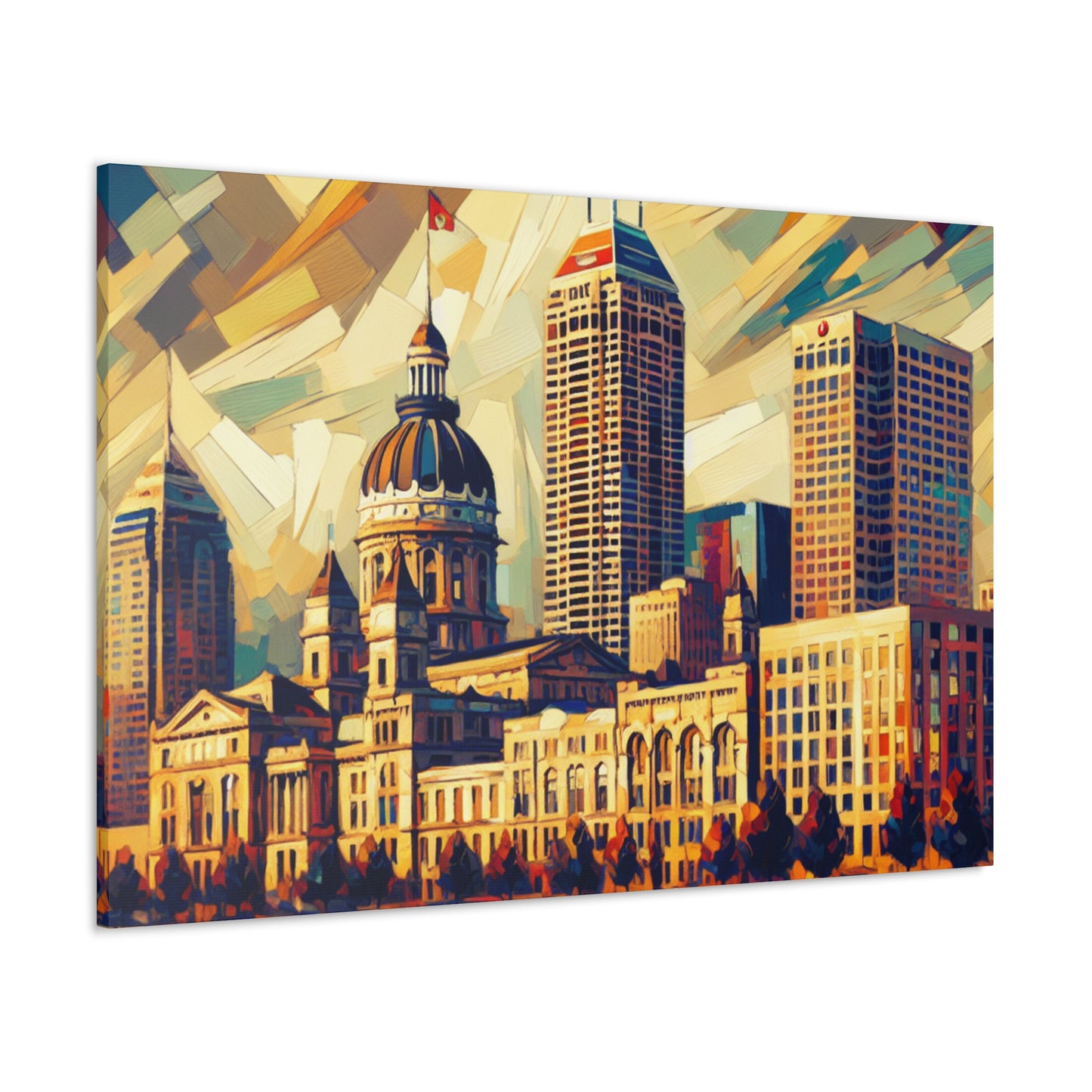 "Urban Ecstasy Unveiled" - Canvas