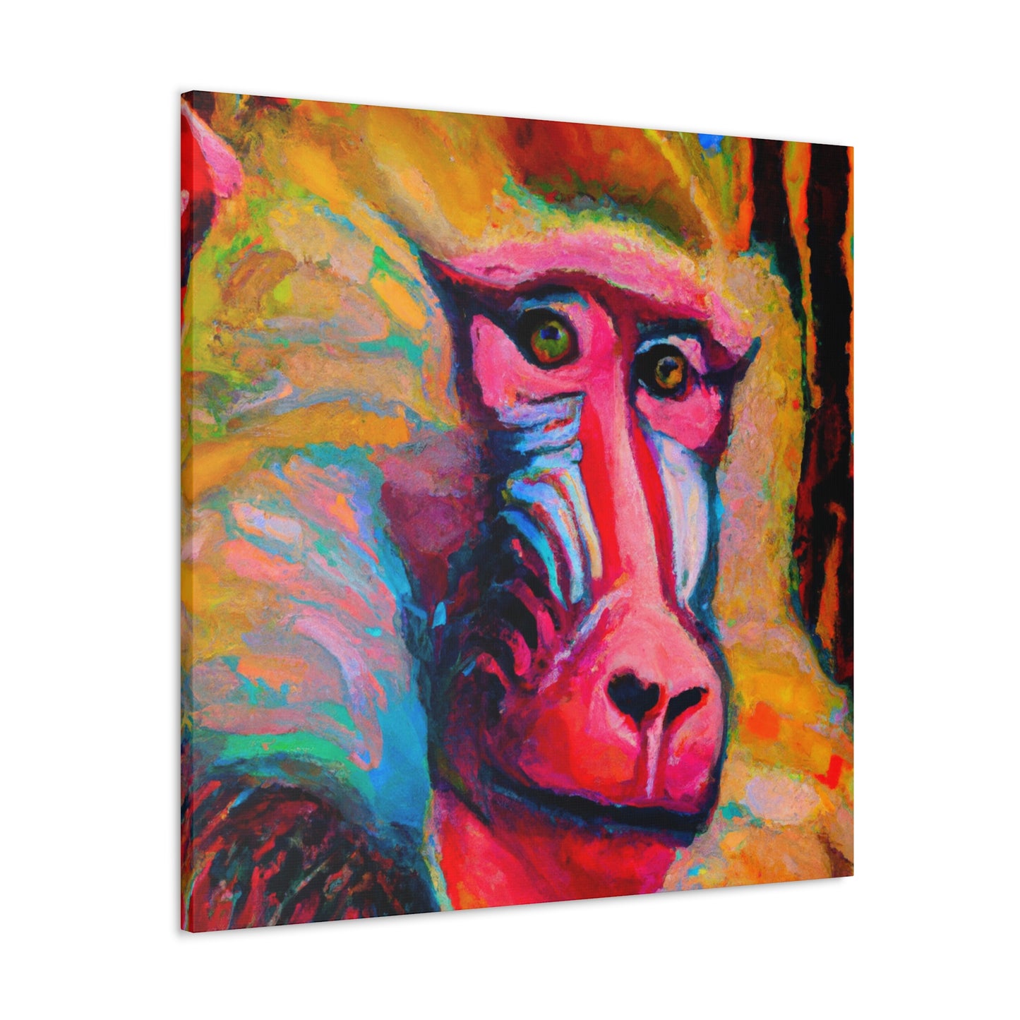 "Baboon's Street Play" - Canvas