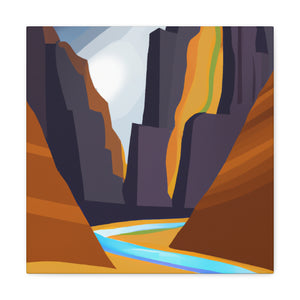 "Canyon of Radiant Light" - Canvas