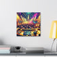 Rhythmic Nights Unveiled - Canvas