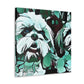 Fur and Feathers Shih Tzu - Canvas