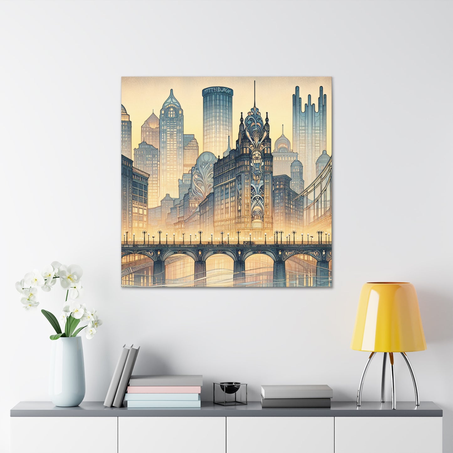 Steel City Symphony. - Canvas