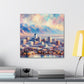 "Utah's Ethereal Cityscape" - Canvas