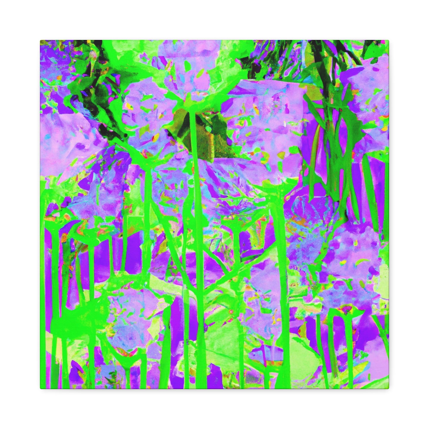 Lavender Twilight Blooms - Canvas