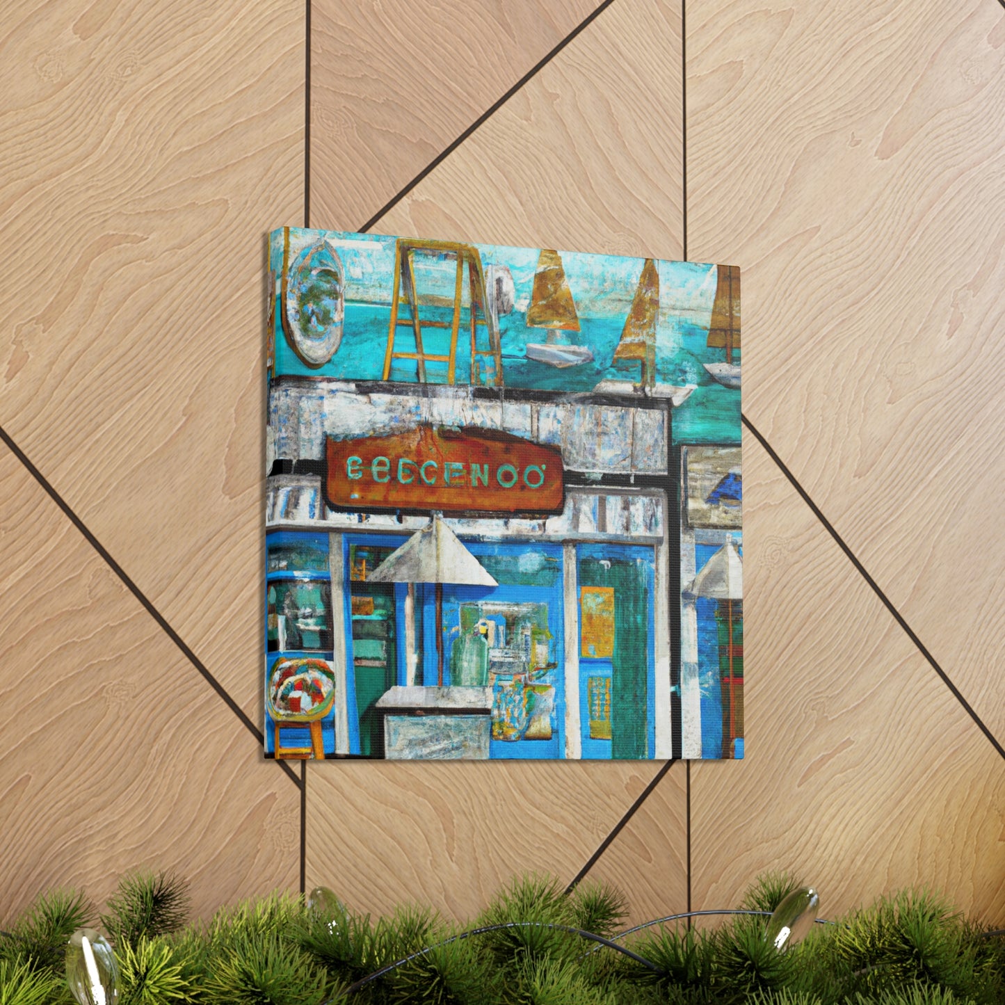 Surfside Shops Splendor - Canvas