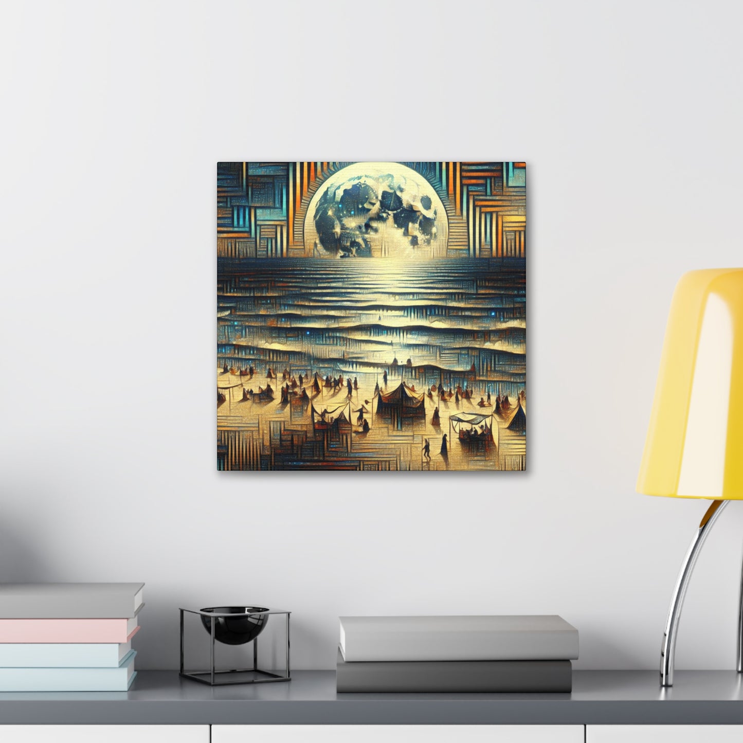 Celestial Nocturnal Revelry - Canvas