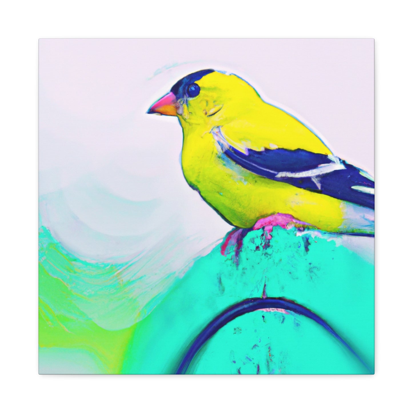 American Goldfinch Dreaming - Canvas