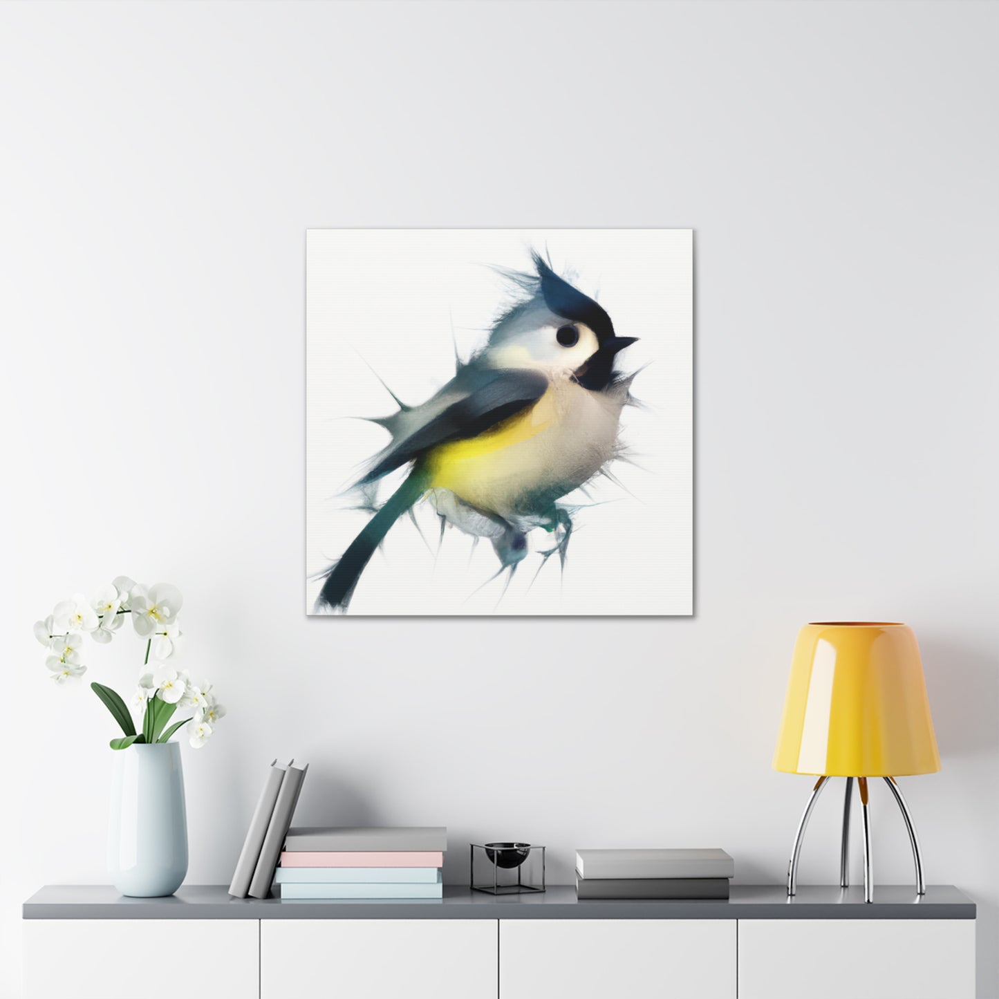 Tufted Titmouse Bliss - Canvas