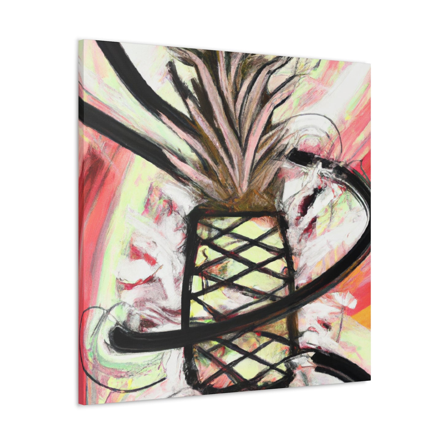 Pineapple Expressionistic Dream - Canvas