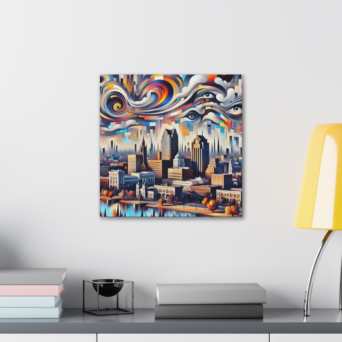 "Surreal Sacramento Splendor" - Canvas