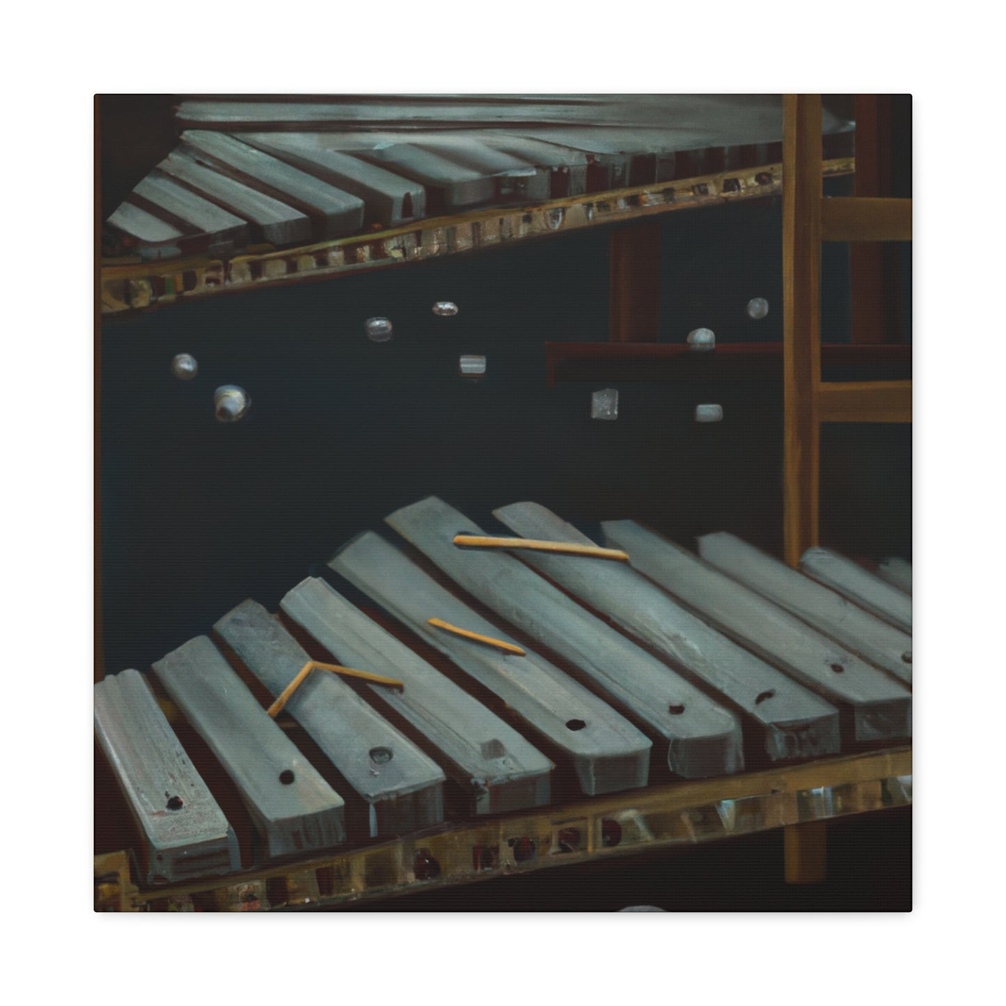 "Xylophone in Dreamland" - Canvas