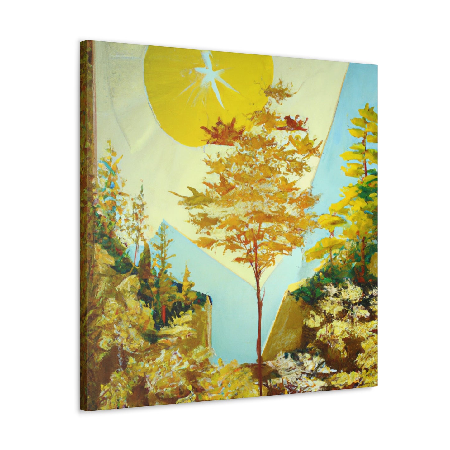 "Maple Majestic Mystery" - Canvas