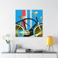 Bicycling Through Deco - Canvas