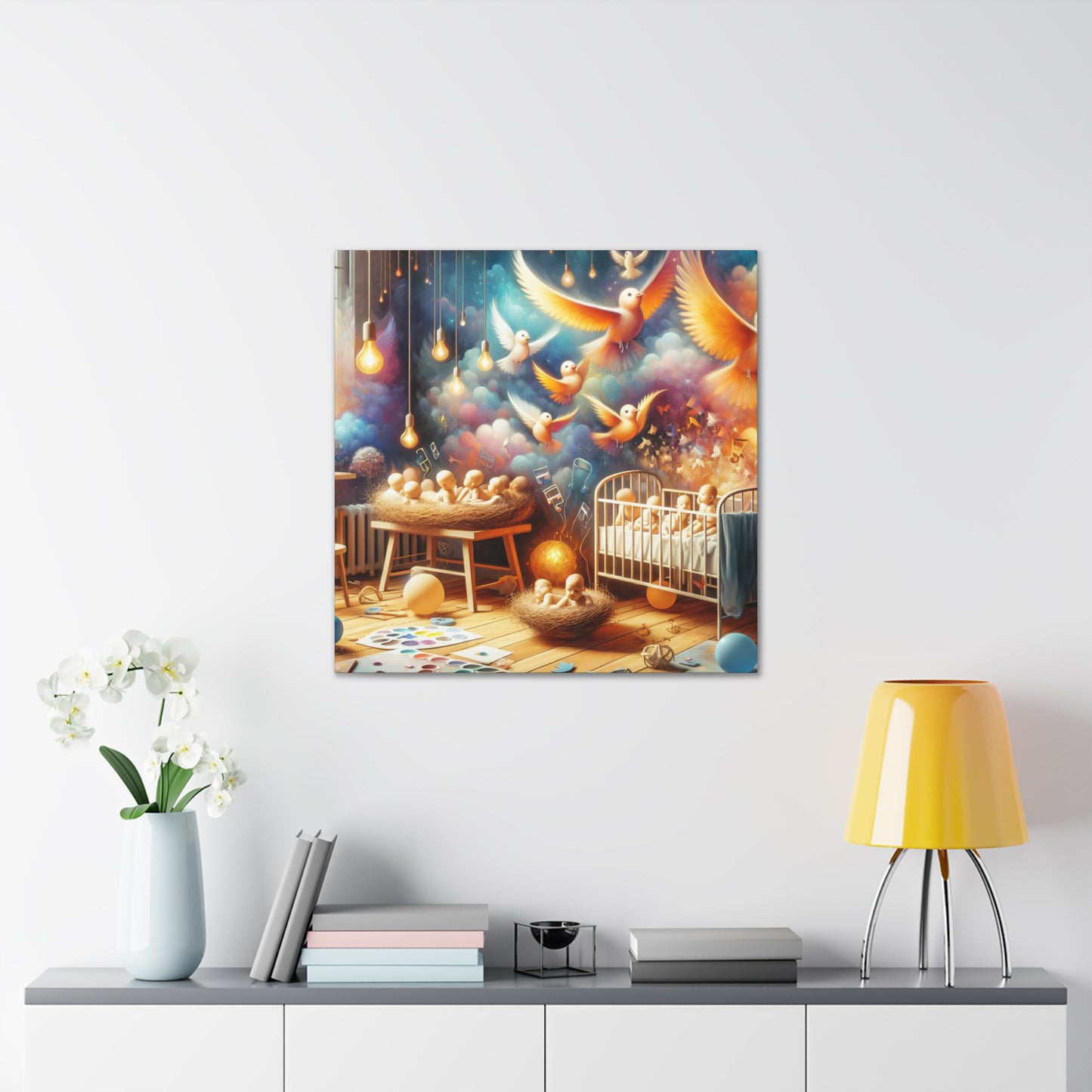 Avian Dreamscape Serenade - Canvas