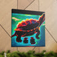 "Turtle of Art Deco" - Canvas