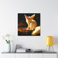 Fennec Fox Impressionism - Canvas