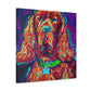 "Irish Setter Impressionism" - Canvas