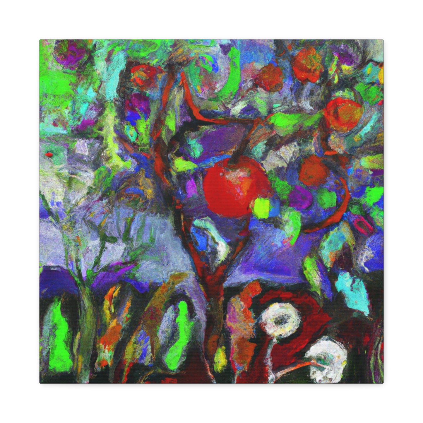 "Apple Tree Abstraction" - Canvas