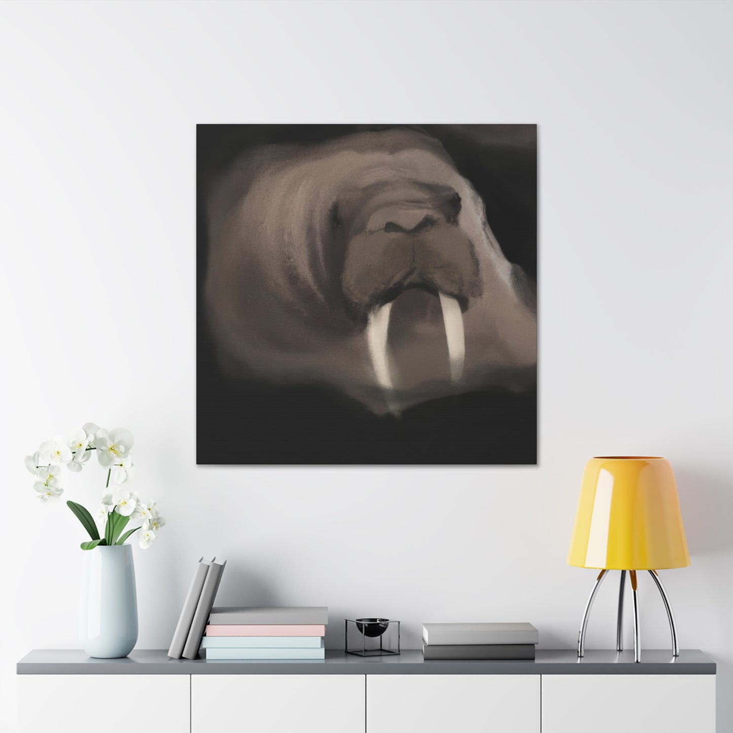 Walrus in a Dream - Canvas