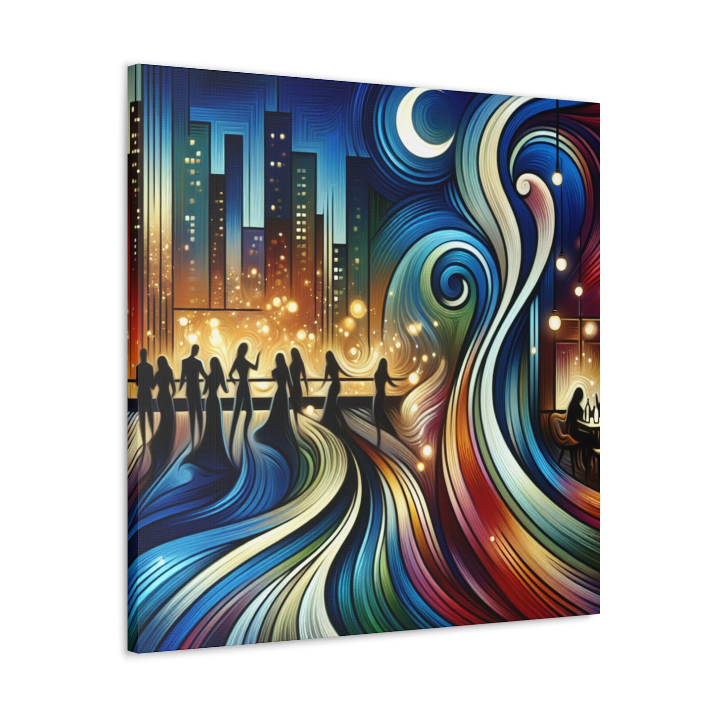 "Skyward Celebration Spectacle" - Canvas