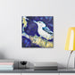 "Bird of Splendour Nuthatch" - Canvas