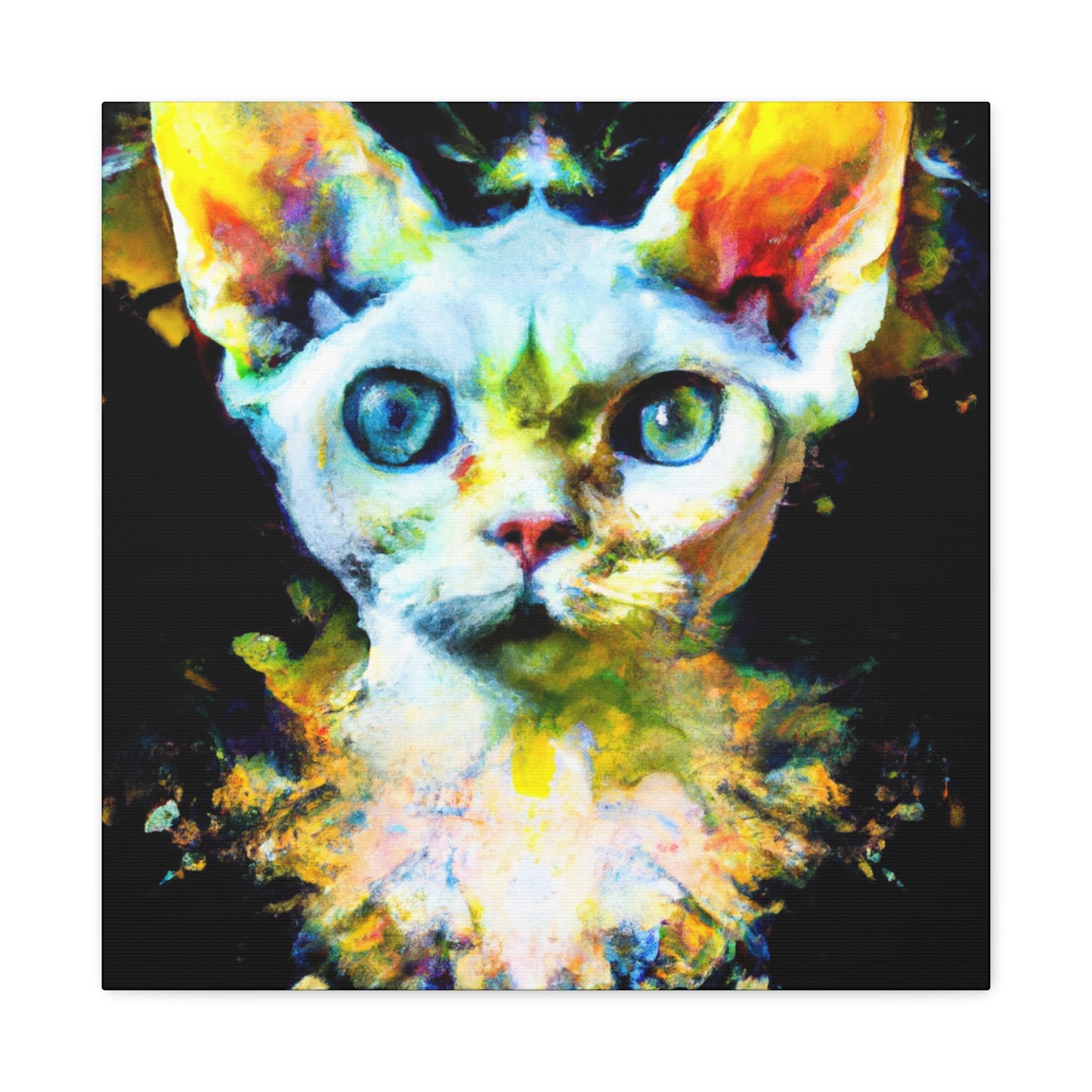 "Devon Rex Street Mural" - Canvas