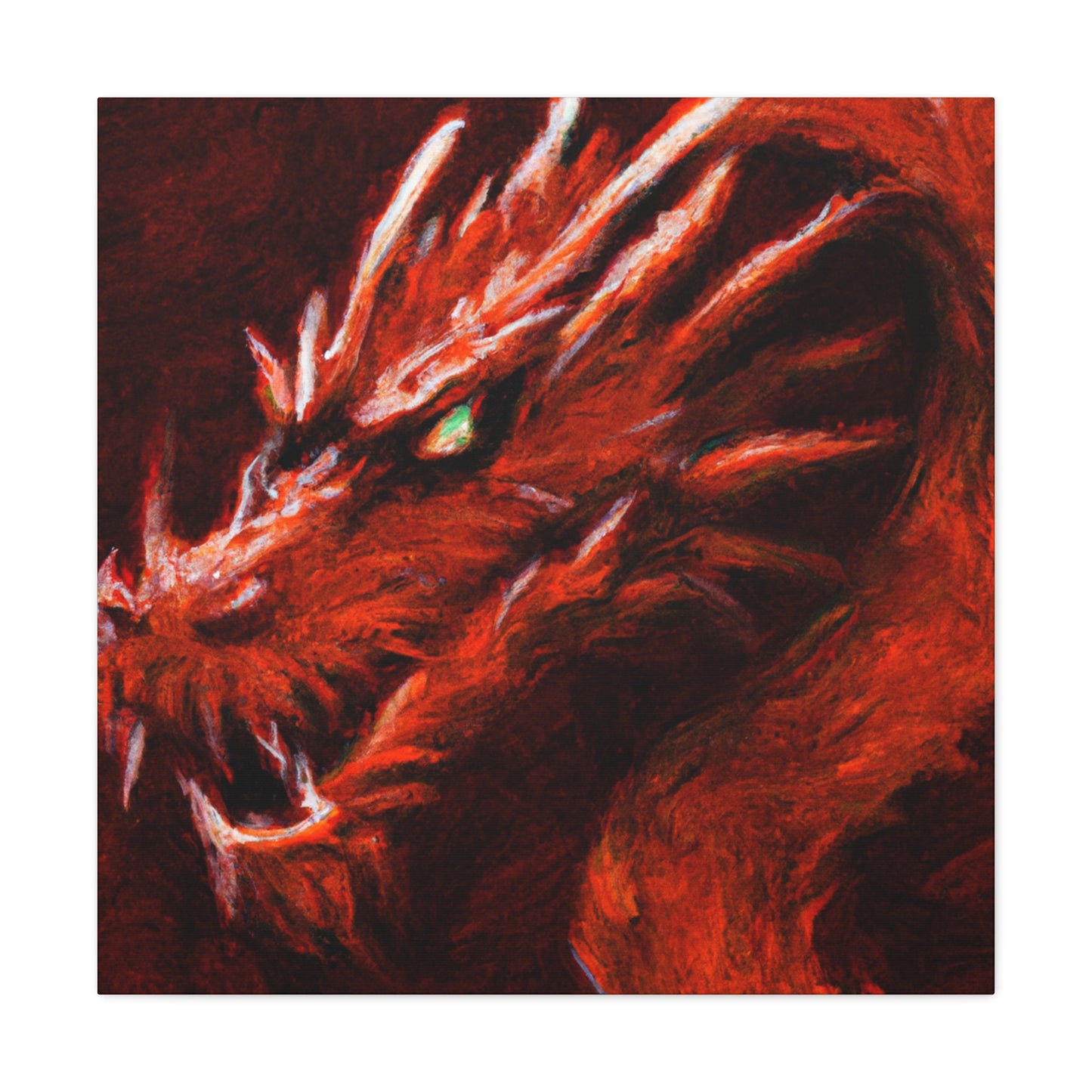 "Dragon's Majestic Majesty" - Canvas