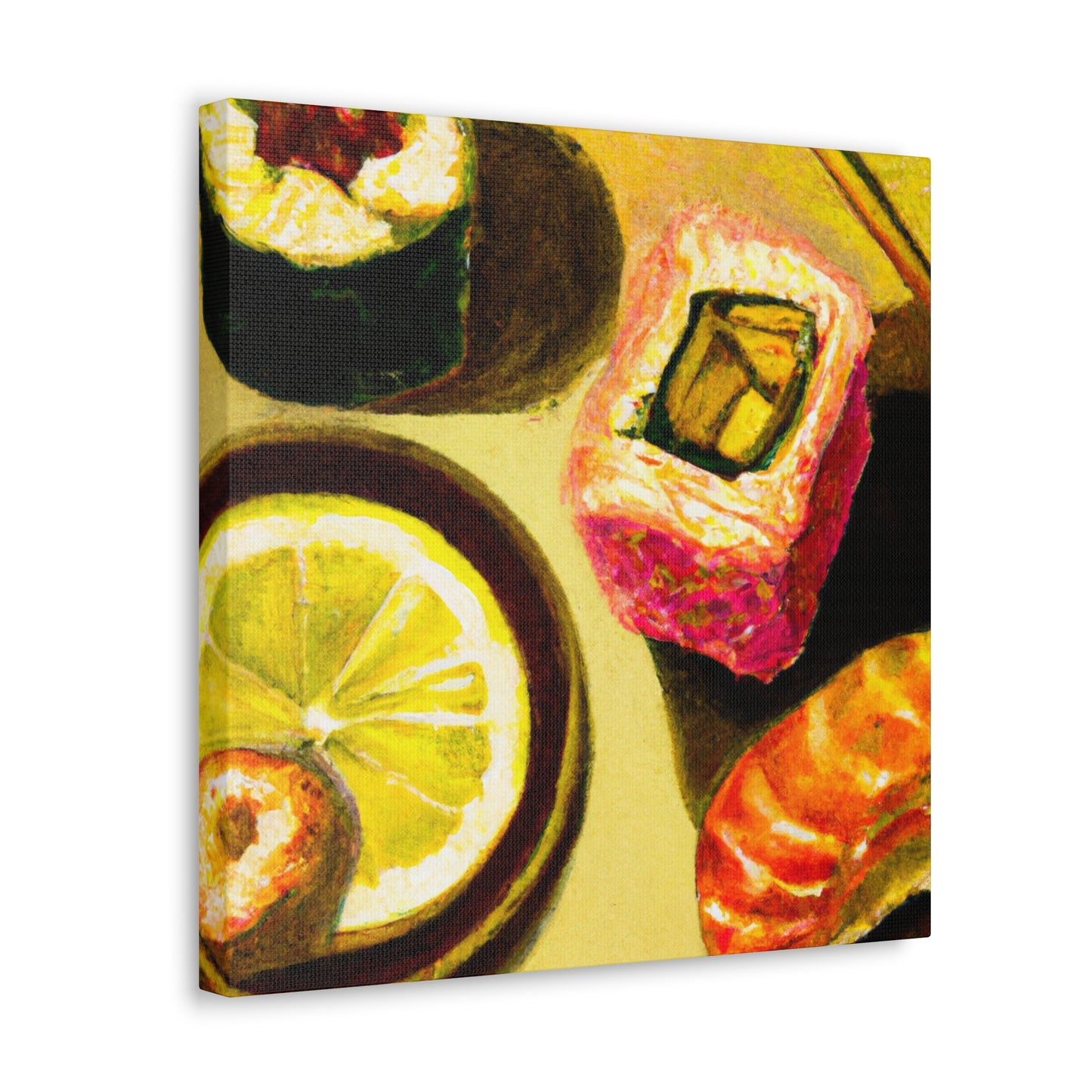 Sushi in Renaissance Times - Canvas