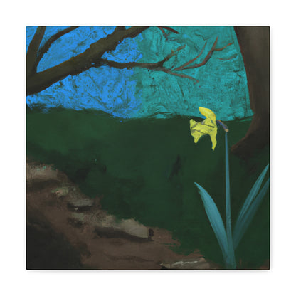 "Daffodils of the 1940s" - Canvas