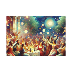 "The Harmonious Revelry" - Canvas