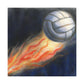 Volleyball in Hyperrealism - Canvas