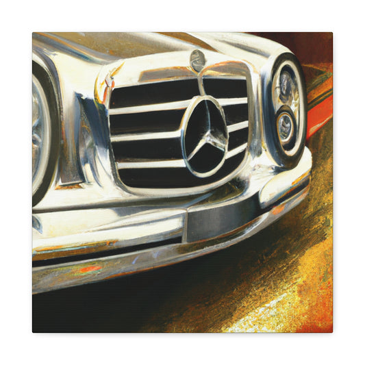 Car in Hyperrealism - Canvas