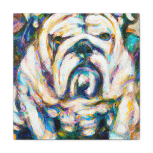 English Bulldog Impression - Canvas