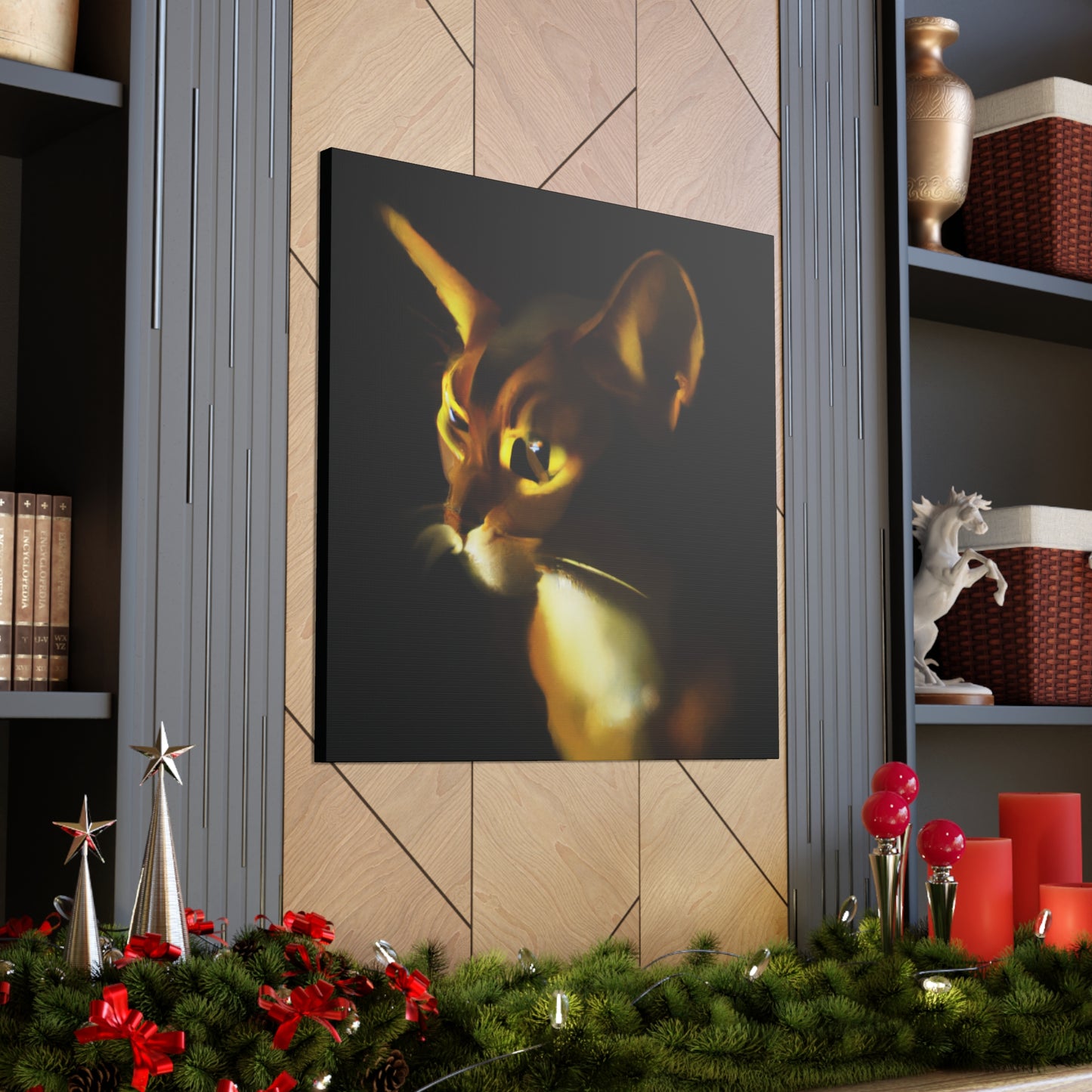 Abyssinian Impressionism - Canvas